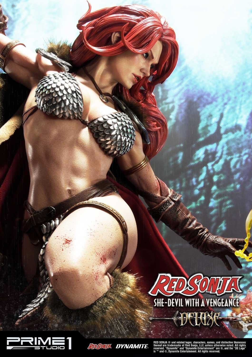 Red Sonja - Museum Masterline Series  (MMRS-01DX) - 1/3 - She-Devil with a Vengeance, DX Version (Prime 1 Studio) photo 58