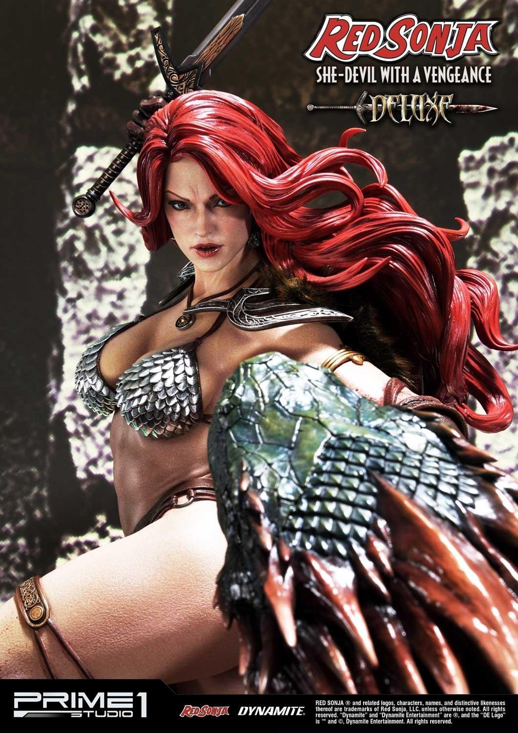 Red Sonja - Museum Masterline Series  (MMRS-01DX) - 1/3 - She-Devil with a Vengeance, DX Version (Prime 1 Studio) photo 59