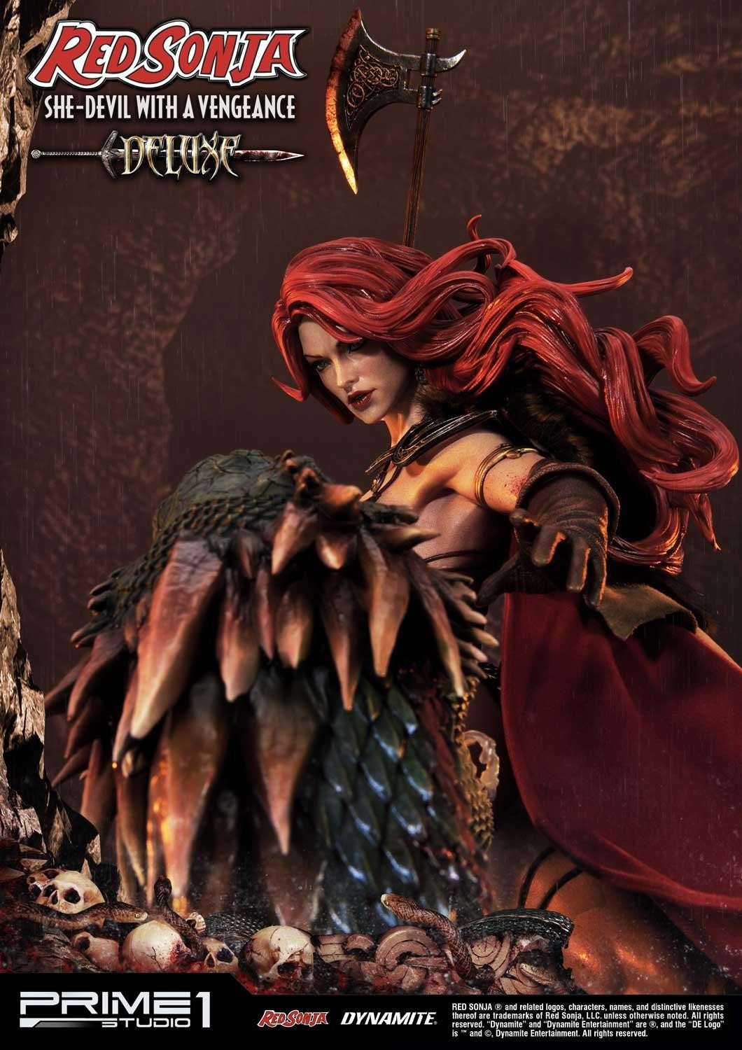 Red Sonja - Museum Masterline Series  (MMRS-01DX) - 1/3 - She-Devil with a Vengeance, DX Version (Prime 1 Studio) photo 61