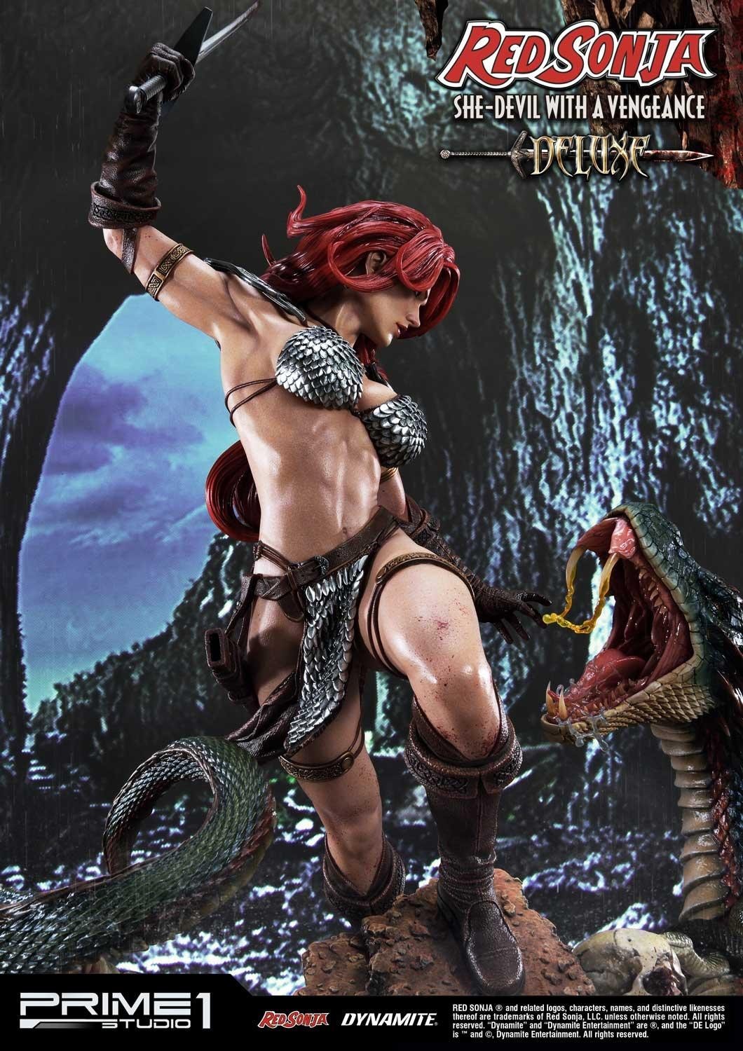 Red Sonja - Museum Masterline Series  (MMRS-01DX) - 1/3 - She-Devil with a Vengeance, DX Version (Prime 1 Studio) photo 62