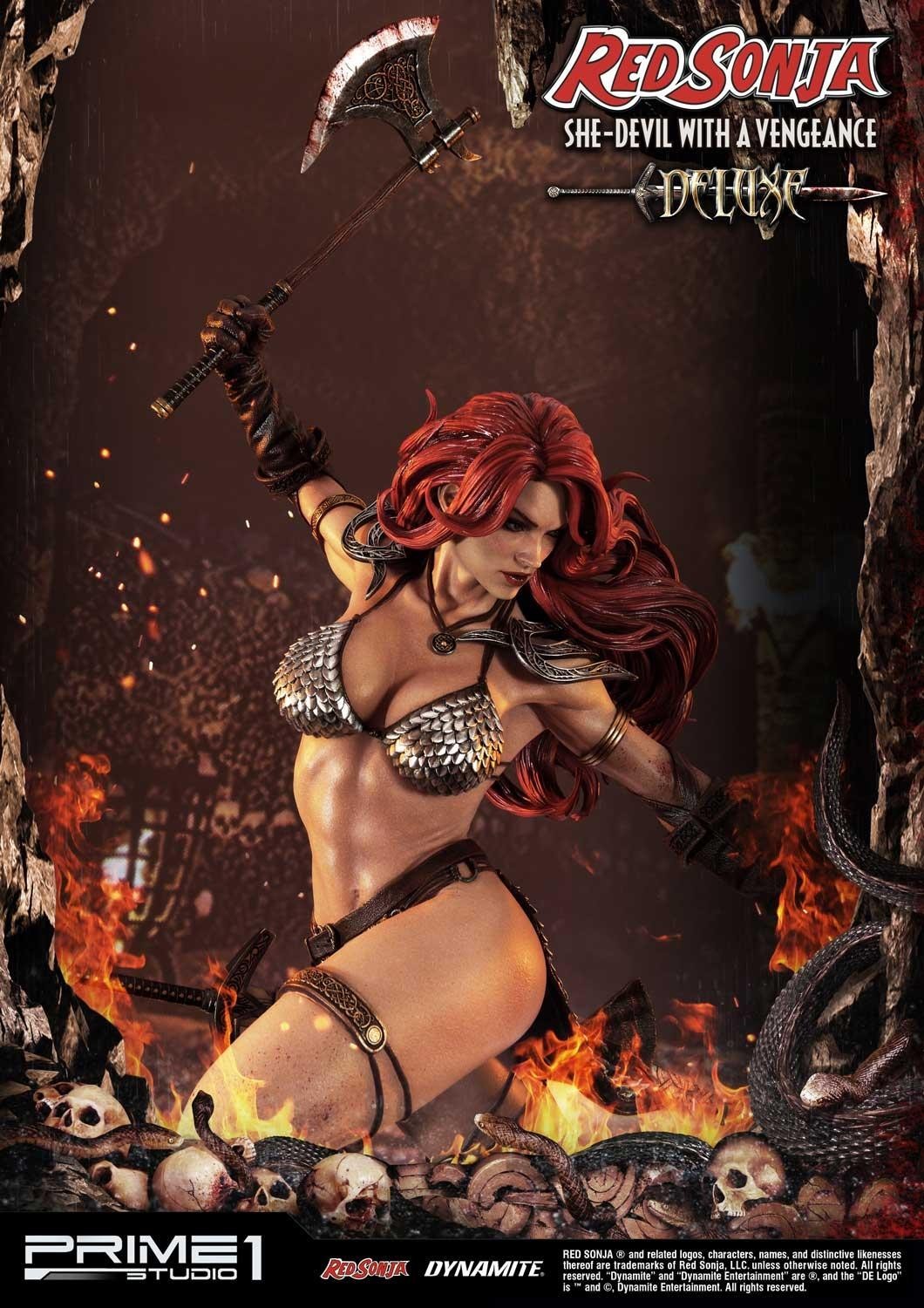 Red Sonja - Museum Masterline Series  (MMRS-01DX) - 1/3 - She-Devil with a Vengeance, DX Version (Prime 1 Studio) photo 63