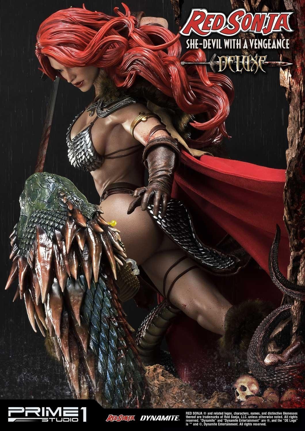 Red Sonja - Museum Masterline Series  (MMRS-01DX) - 1/3 - She-Devil with a Vengeance, DX Version (Prime 1 Studio) photo 64