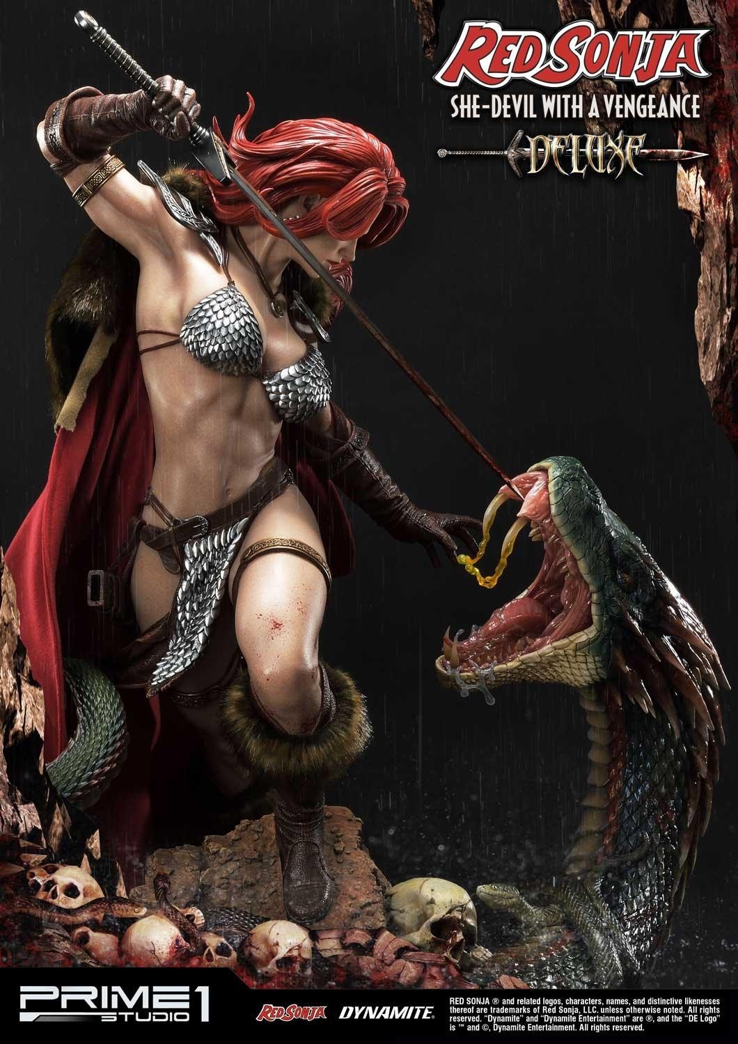 Red Sonja - Museum Masterline Series  (MMRS-01DX) - 1/3 - She-Devil with a Vengeance, DX Version (Prime 1 Studio) photo 66