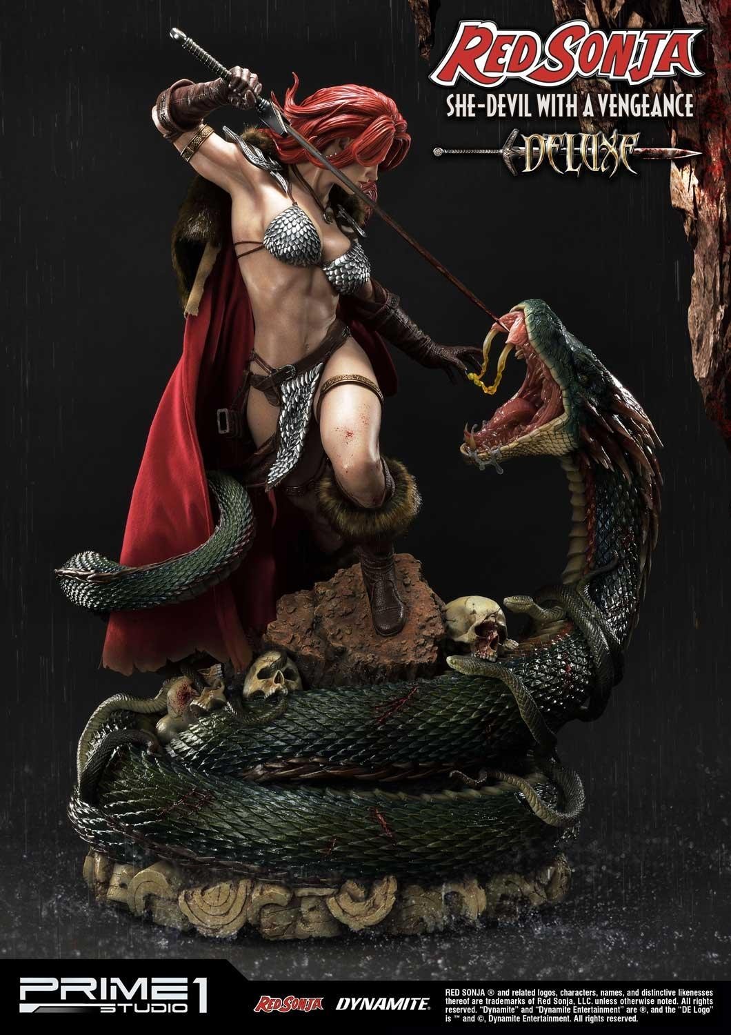 Red Sonja - Museum Masterline Series  (MMRS-01DX) - 1/3 - She-Devil with a Vengeance, DX Version (Prime 1 Studio) photo 67