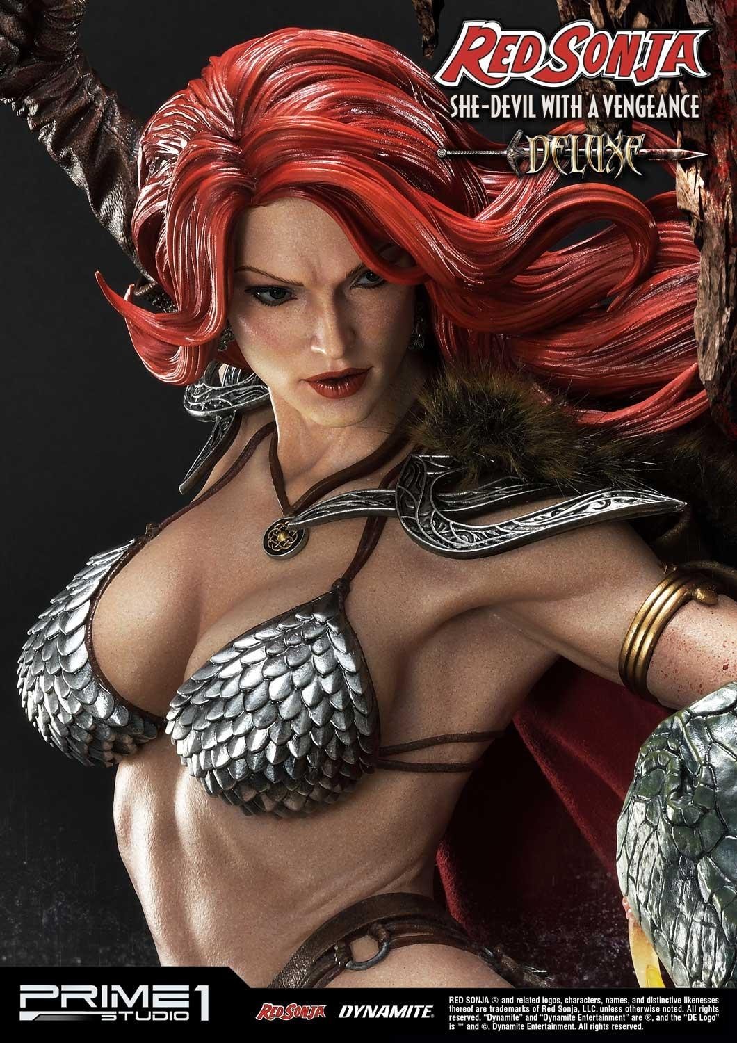 Red Sonja - Museum Masterline Series  (MMRS-01DX) - 1/3 - She-Devil with a Vengeance, DX Version (Prime 1 Studio) photo 68
