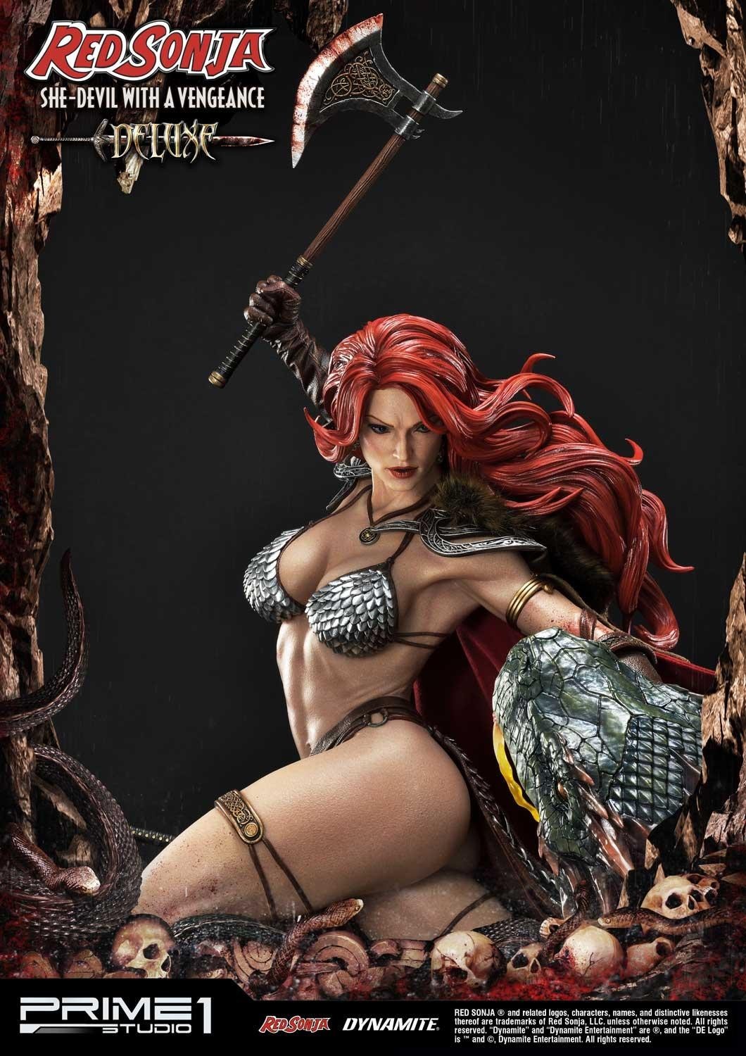 Red Sonja - Museum Masterline Series  (MMRS-01DX) - 1/3 - She-Devil with a Vengeance, DX Version (Prime 1 Studio) photo 70