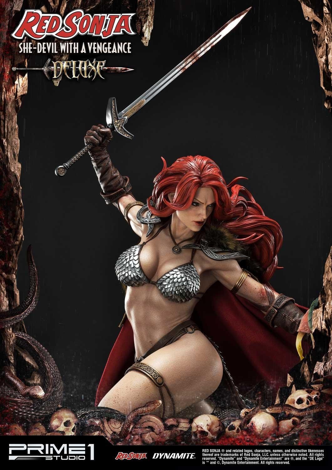 Red Sonja - Museum Masterline Series  (MMRS-01DX) - 1/3 - She-Devil with a Vengeance, DX Version (Prime 1 Studio) photo 74