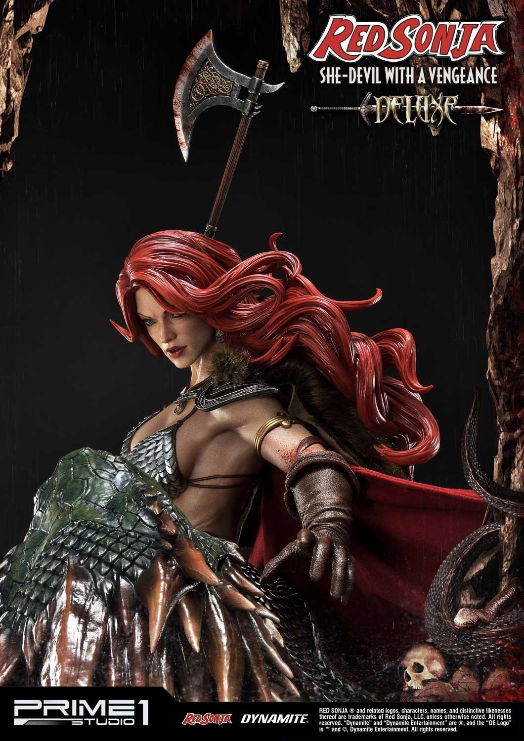 Red Sonja - Museum Masterline Series  (MMRS-01DX) - 1/3 - She-Devil with a Vengeance, DX Version (Prime 1 Studio) photo 75