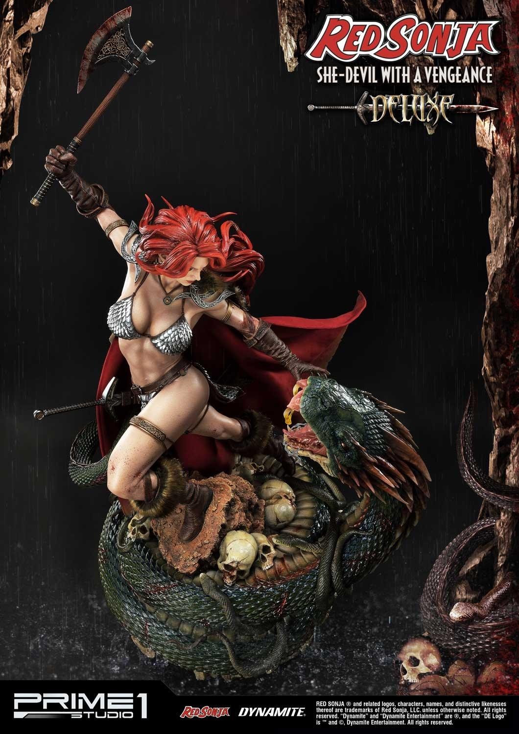 Red Sonja - Museum Masterline Series  (MMRS-01DX) - 1/3 - She-Devil with a Vengeance, DX Version (Prime 1 Studio) photo 76