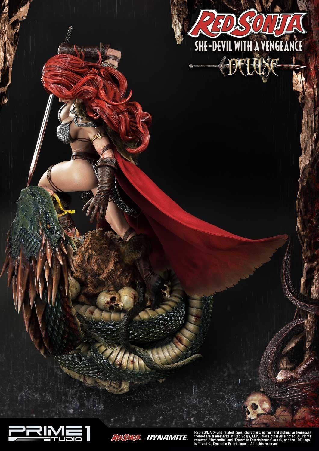 Red Sonja - Museum Masterline Series  (MMRS-01DX) - 1/3 - She-Devil with a Vengeance, DX Version (Prime 1 Studio) photo 77
