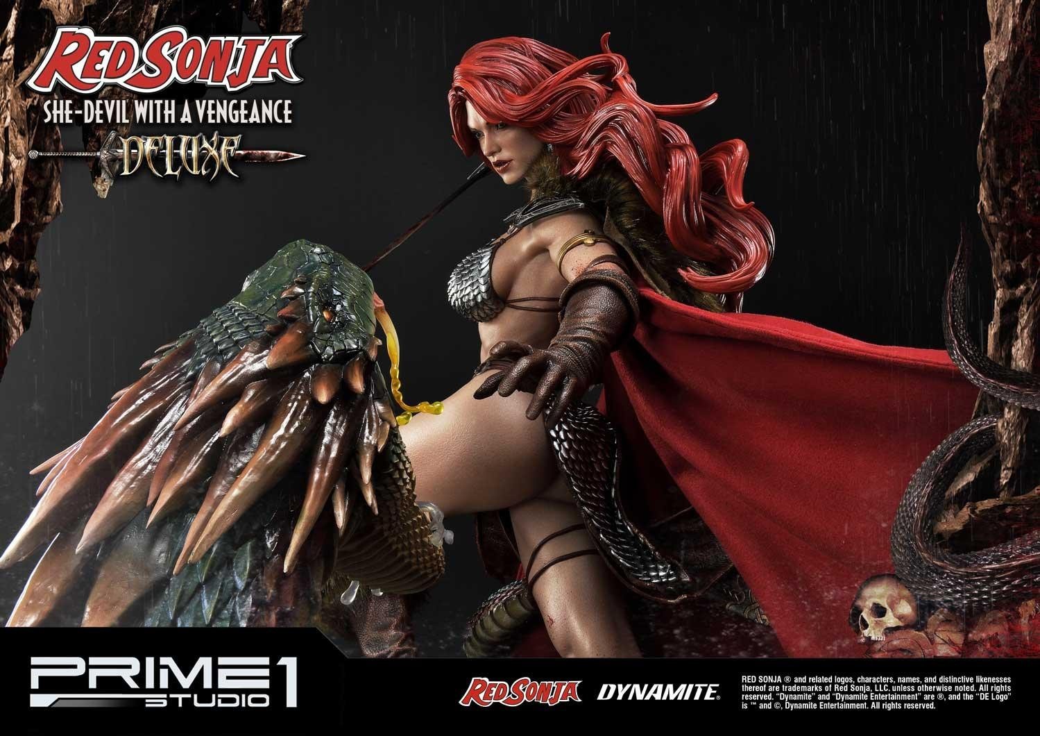 Red Sonja - Museum Masterline Series  (MMRS-01DX) - 1/3 - She-Devil with a Vengeance, DX Version (Prime 1 Studio) photo 81