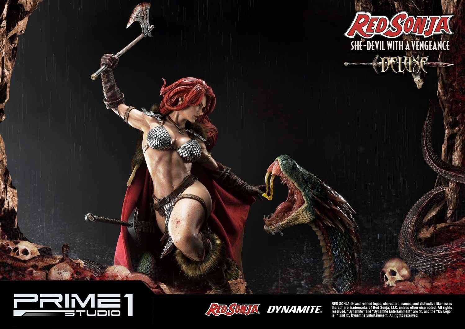 Red Sonja - Museum Masterline Series  (MMRS-01DX) - 1/3 - She-Devil with a Vengeance, DX Version (Prime 1 Studio) photo 82