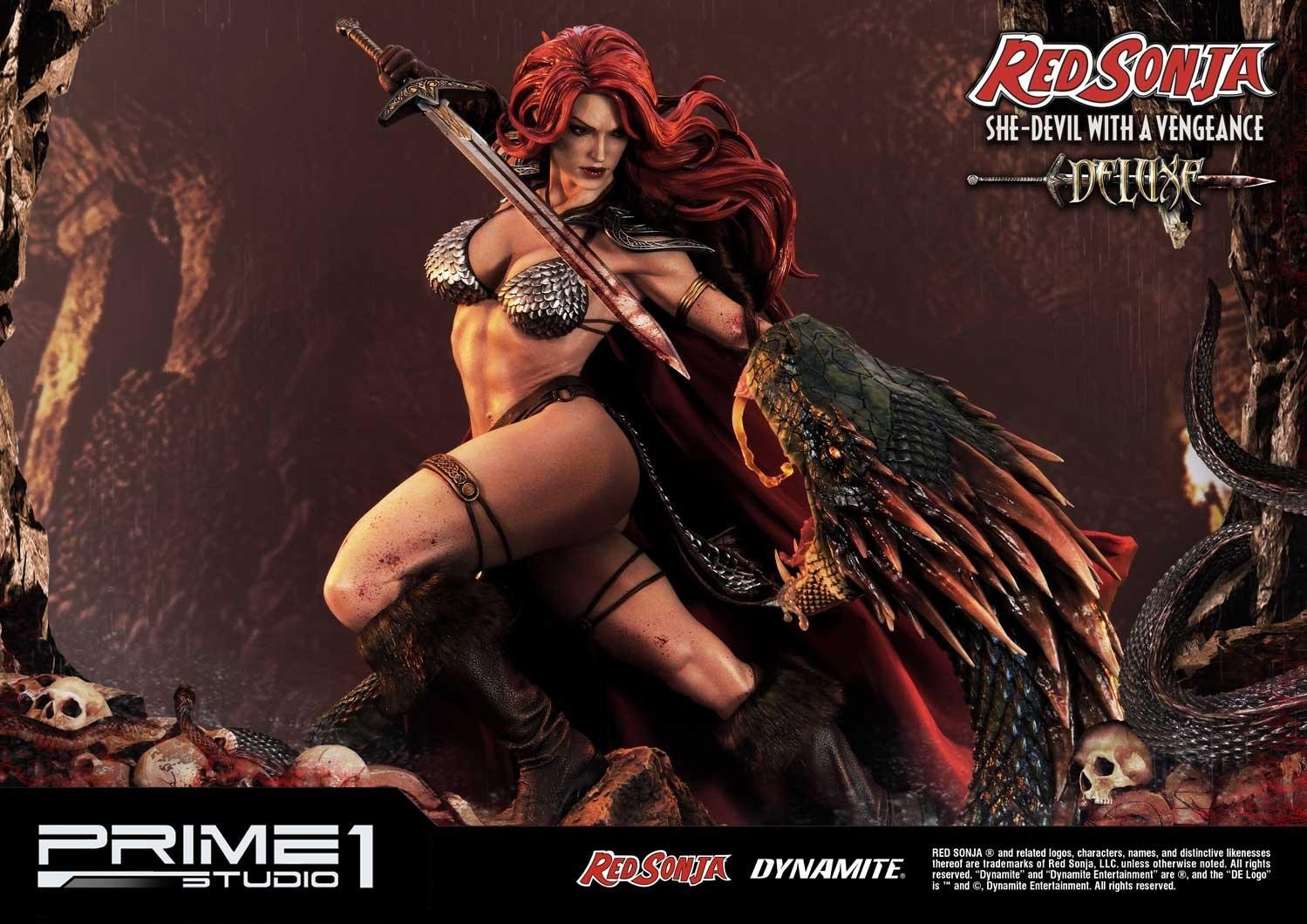 Red Sonja - Museum Masterline Series  (MMRS-01DX) - 1/3 - She-Devil with a Vengeance, DX Version (Prime 1 Studio) photo 84