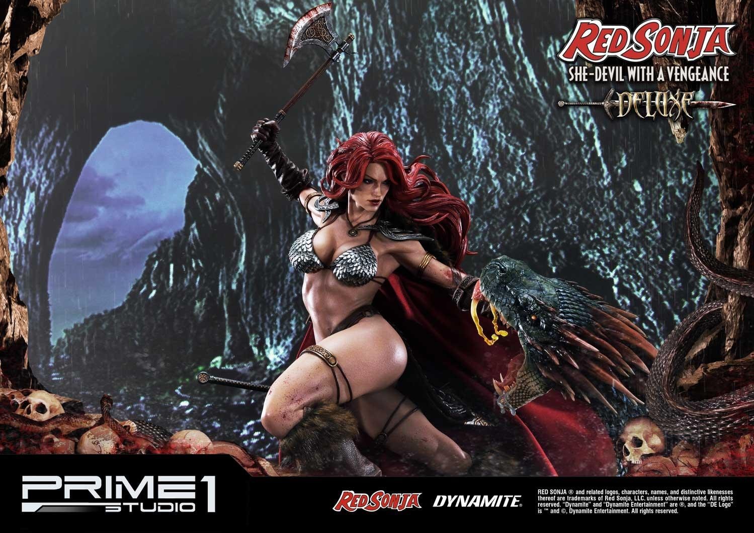 Red Sonja - Museum Masterline Series  (MMRS-01DX) - 1/3 - She-Devil with a Vengeance, DX Version (Prime 1 Studio) photo 85