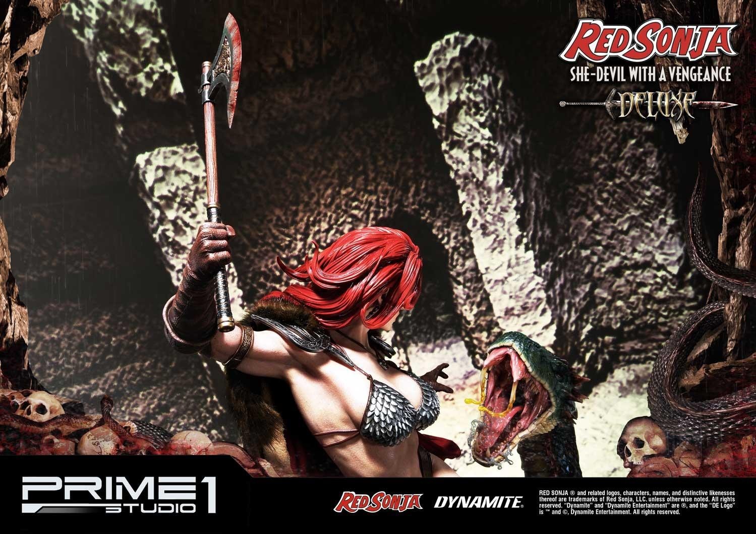 Red Sonja - Museum Masterline Series  (MMRS-01DX) - 1/3 - She-Devil with a Vengeance, DX Version (Prime 1 Studio) photo 87