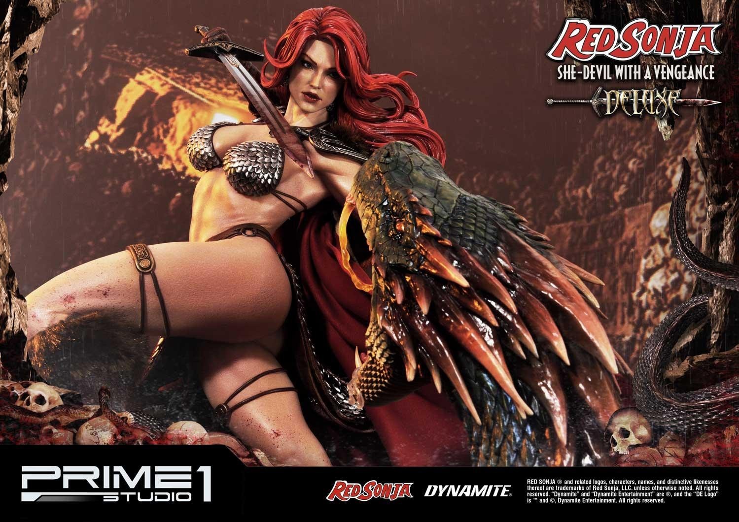 Red Sonja - Museum Masterline Series  (MMRS-01DX) - 1/3 - She-Devil with a Vengeance, DX Version (Prime 1 Studio) photo 88