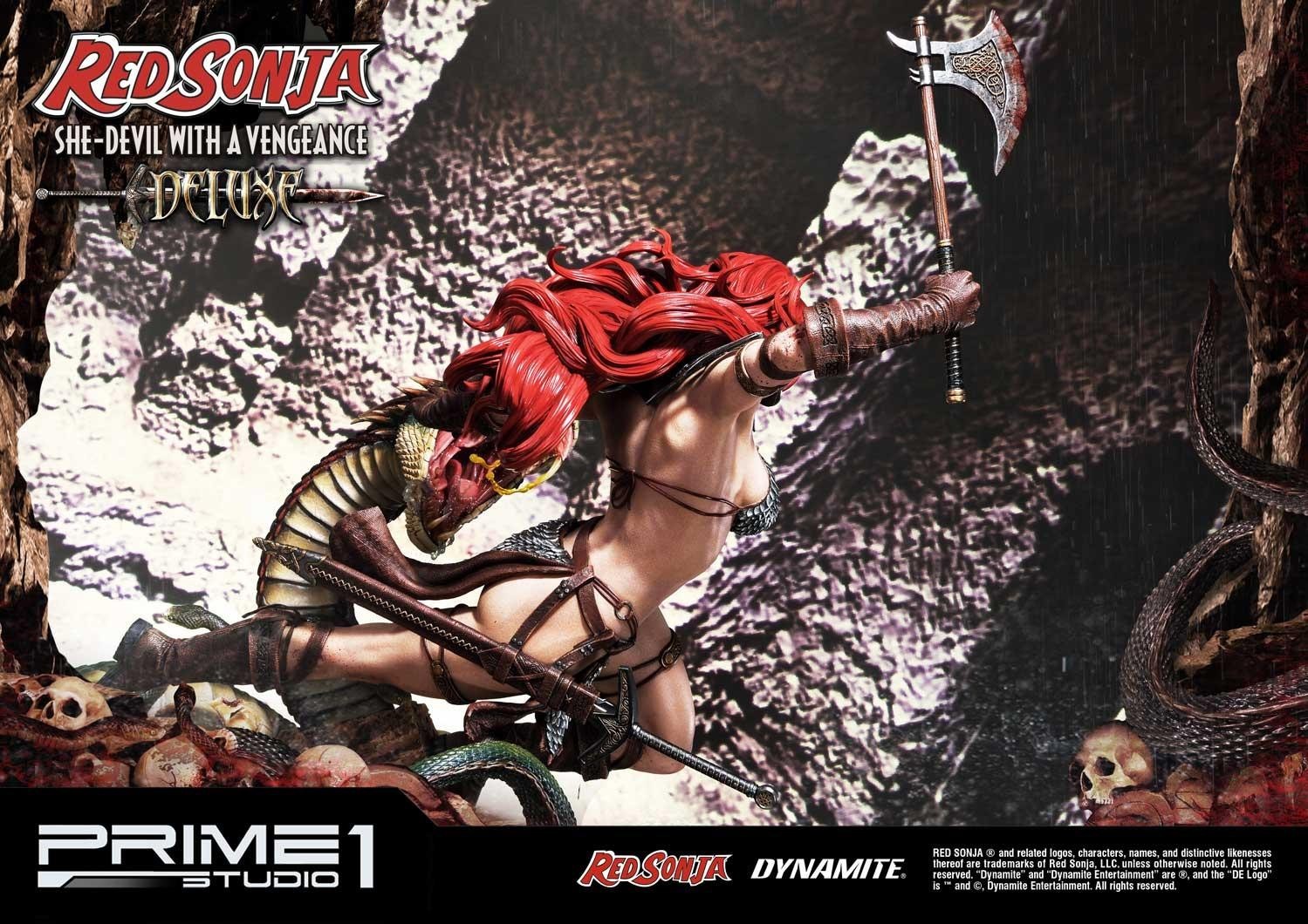 Red Sonja - Museum Masterline Series  (MMRS-01DX) - 1/3 - She-Devil with a Vengeance, DX Version (Prime 1 Studio) photo 89