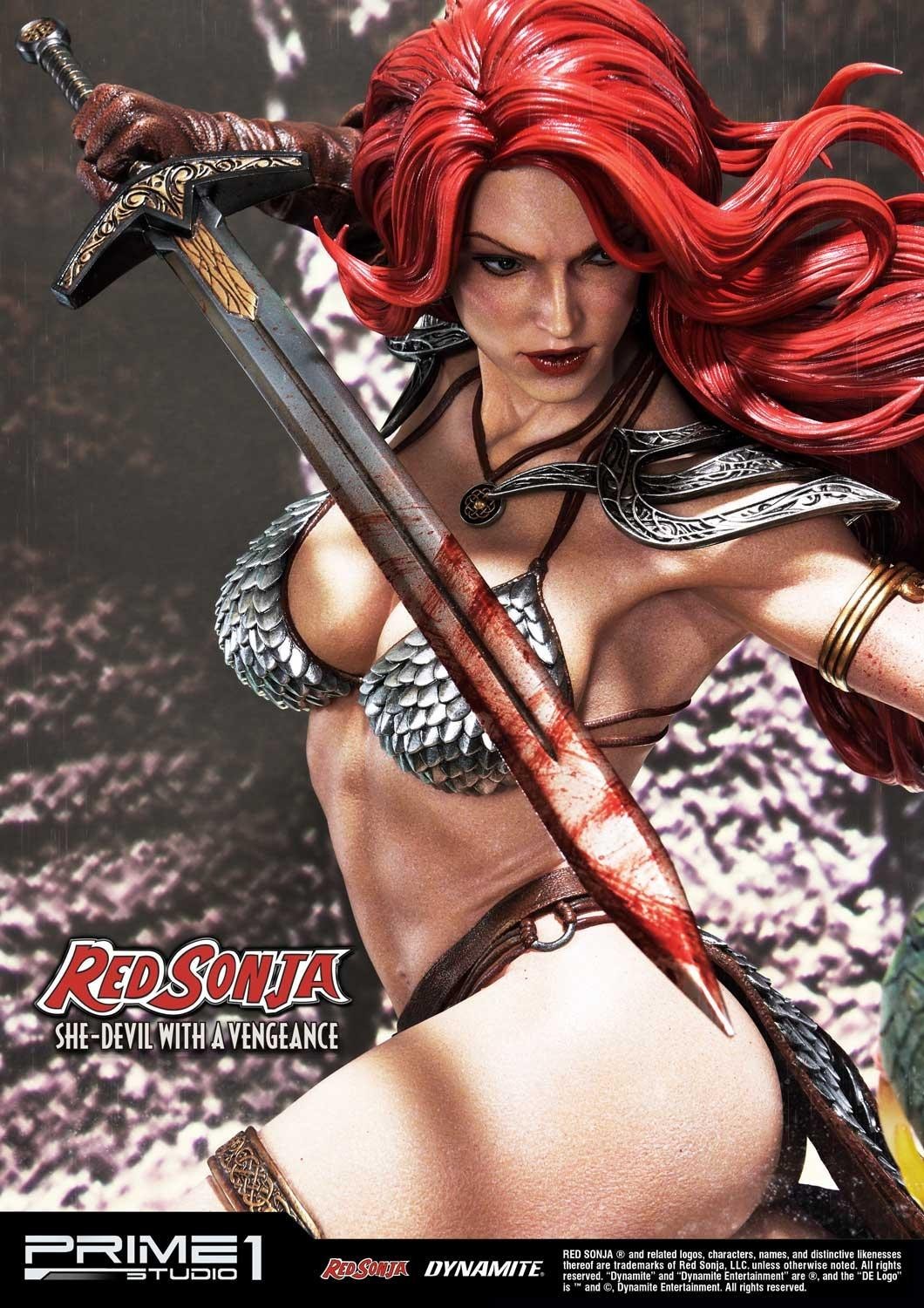 Red Sonja - Museum Masterline Series  (MMRS-01DX) - 1/3 - She-Devil with a Vengeance, DX Version (Prime 1 Studio) photo 93