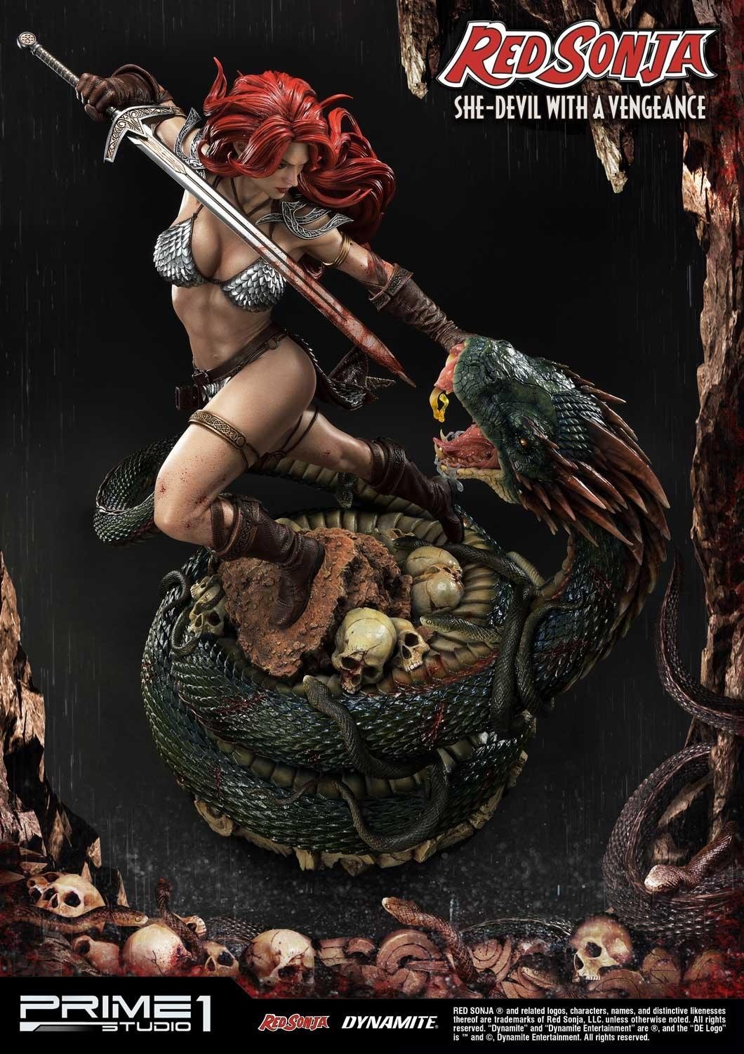 Red Sonja - Museum Masterline Series  (MMRS-01DX) - 1/3 - She-Devil with a Vengeance, DX Version (Prime 1 Studio) photo 95