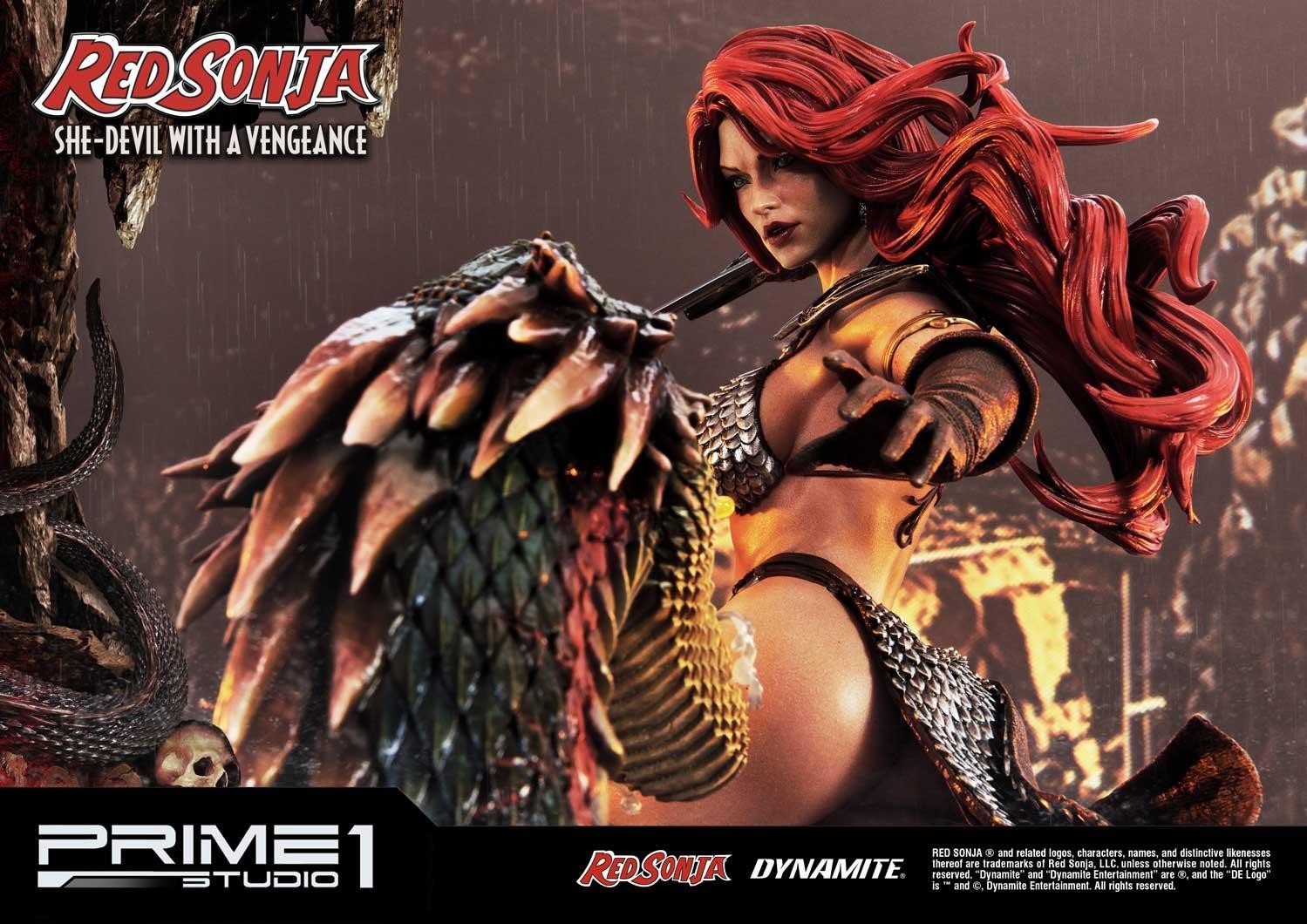 Red Sonja - Museum Masterline Series  (MMRS-01DX) - 1/3 - She-Devil with a Vengeance, DX Version (Prime 1 Studio) photo 98