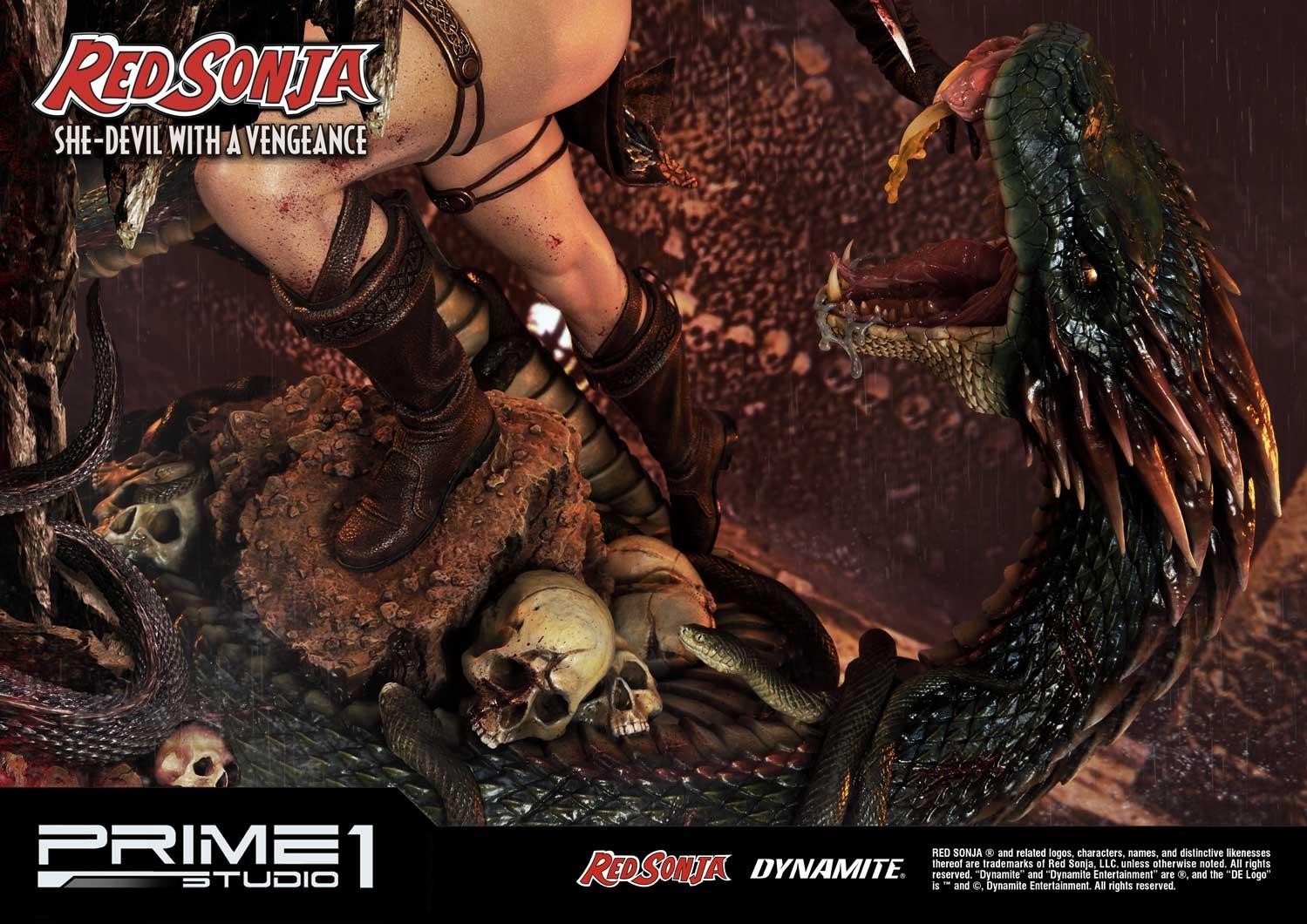 Red Sonja - Museum Masterline Series  (MMRS-01DX) - 1/3 - She-Devil with a Vengeance, DX Version (Prime 1 Studio) photo 99