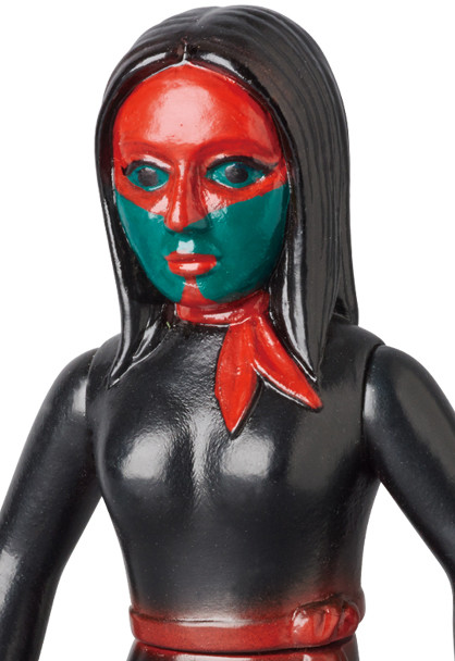Kamen Rider - Shocker Sentou-in (Onna) - Toei Retro Sofubi Collection - Middle Size (Medicom Toy) photo 2