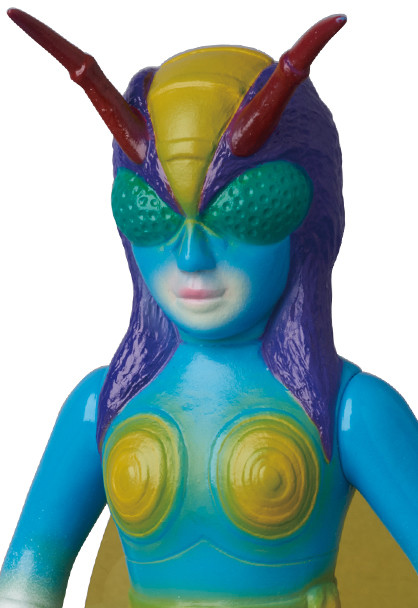Kamen Rider - Hachi Onna - Toei Retro Sofubi Collection - (New Color) Middle Size (Medicom Toy) photo 2