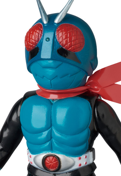 Kamen Rider - Kamen Rider Ichigo - Toei Retro Sofubi Collection - (New Color) Middle Size (Medicom Toy) photo 2