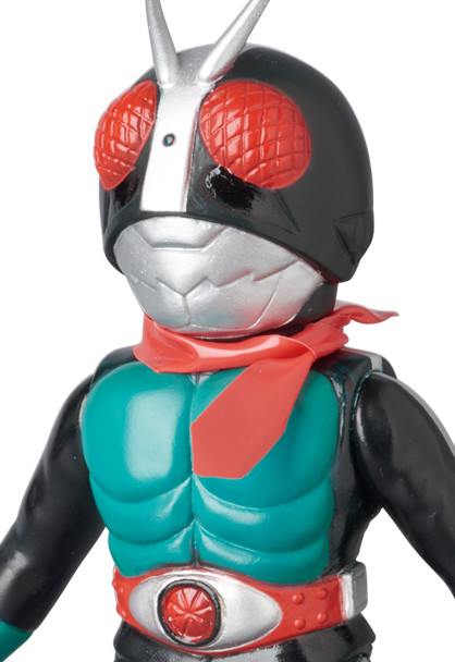 Kamen Rider - Kamen Rider Nigo - Toei Retro Sofubi Collection - Middle Size (Medicom Toy) photo 2