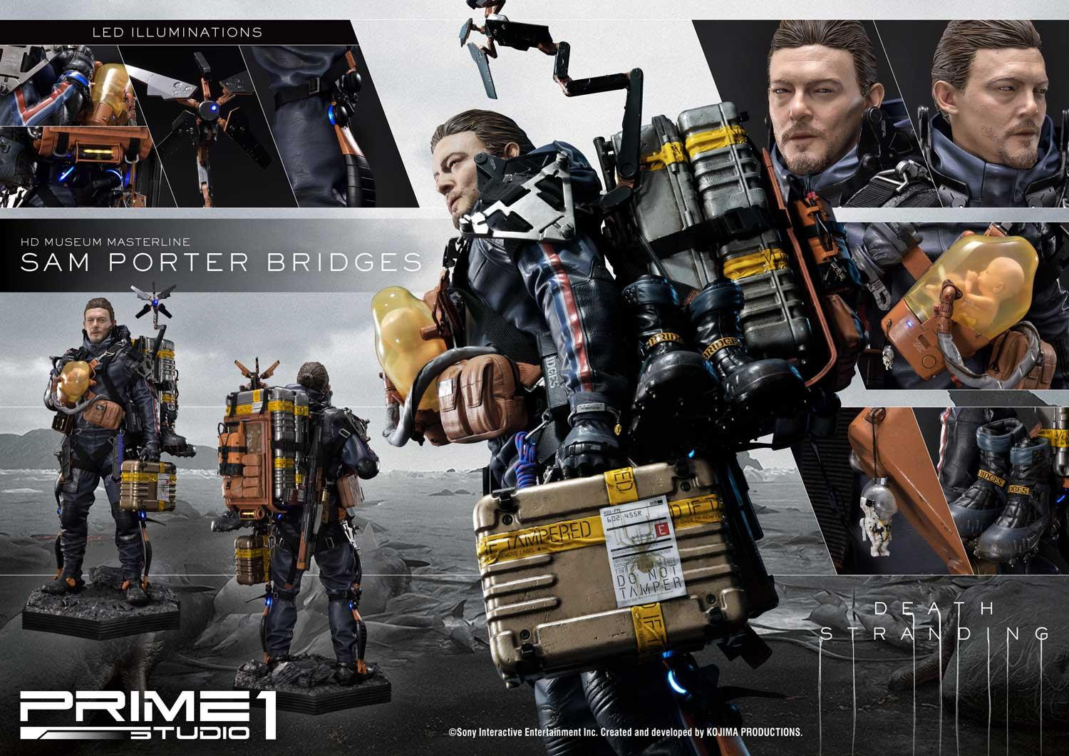 Death Stranding - BB-28 - Sam Bridges - High Definition Museum Masterline Series  (HDMMDS-01) - 1/2 (Prime 1 Studio) photo 17
