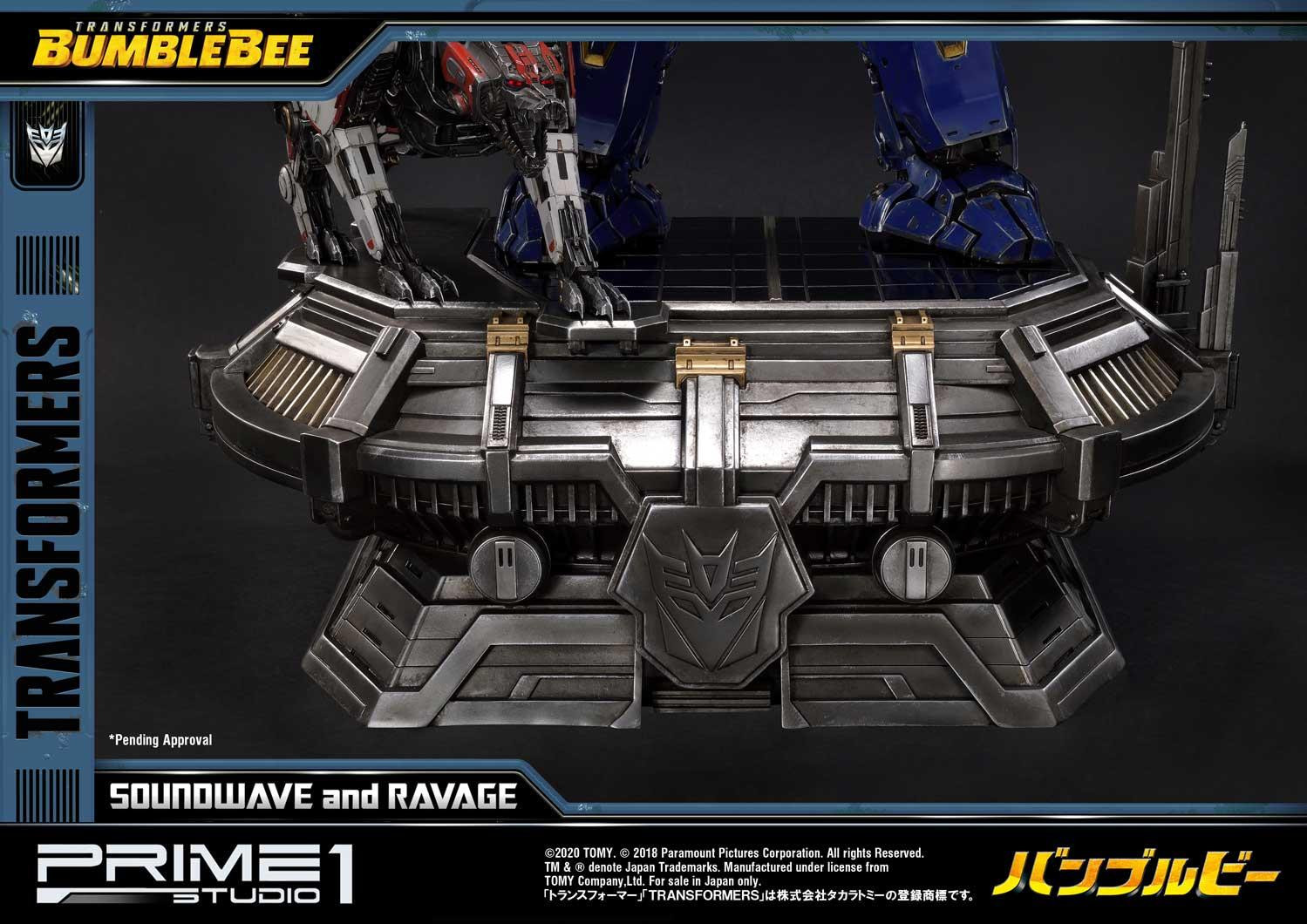 Bumblebee (2018) - Jaguar - Soundwave - Museum Masterline Series  (MMTFM-27) (Prime 1 Studio) photo 4
