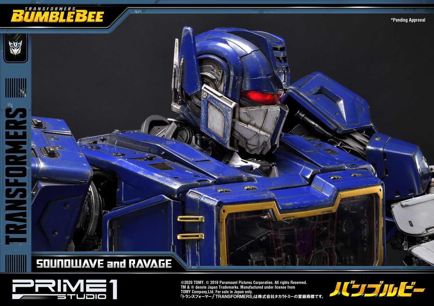 Bumblebee (2018) - Jaguar - Soundwave - Museum Masterline Series  (MMTFM-27) (Prime 1 Studio) photo 8