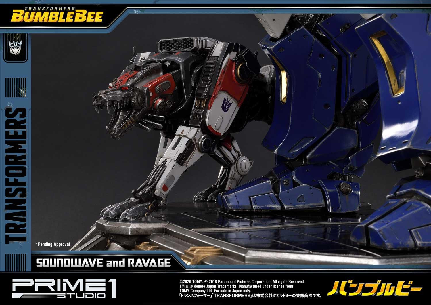 Bumblebee (2018) - Jaguar - Soundwave - Museum Masterline Series  (MMTFM-27) (Prime 1 Studio) photo 10
