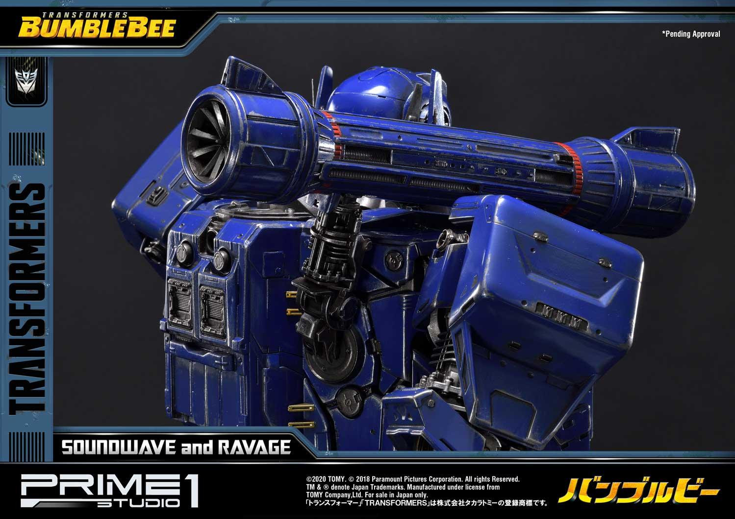 Bumblebee (2018) - Jaguar - Soundwave - Museum Masterline Series  (MMTFM-27) (Prime 1 Studio) photo 15