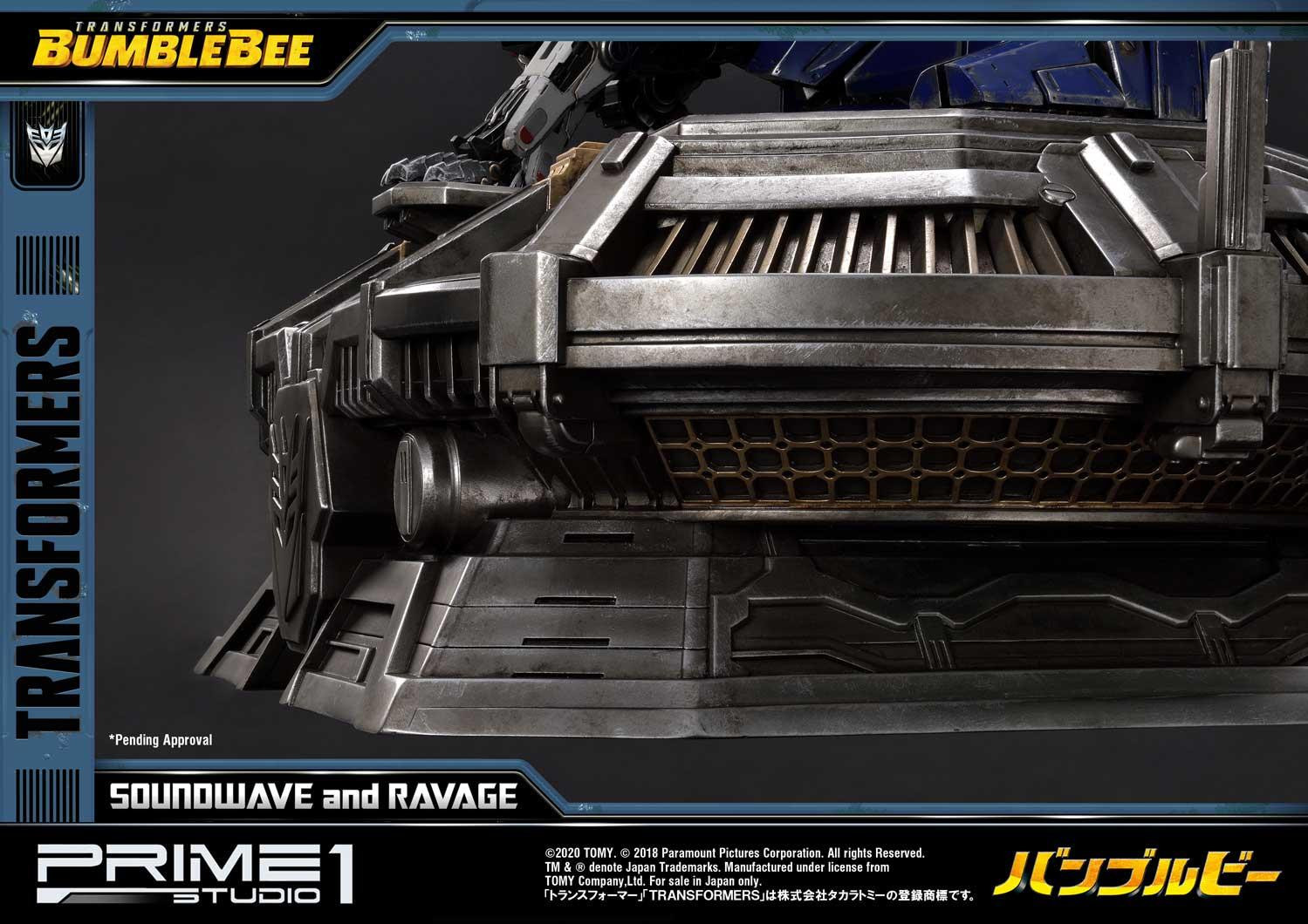 Bumblebee (2018) - Jaguar - Soundwave - Museum Masterline Series  (MMTFM-27) (Prime 1 Studio) photo 21