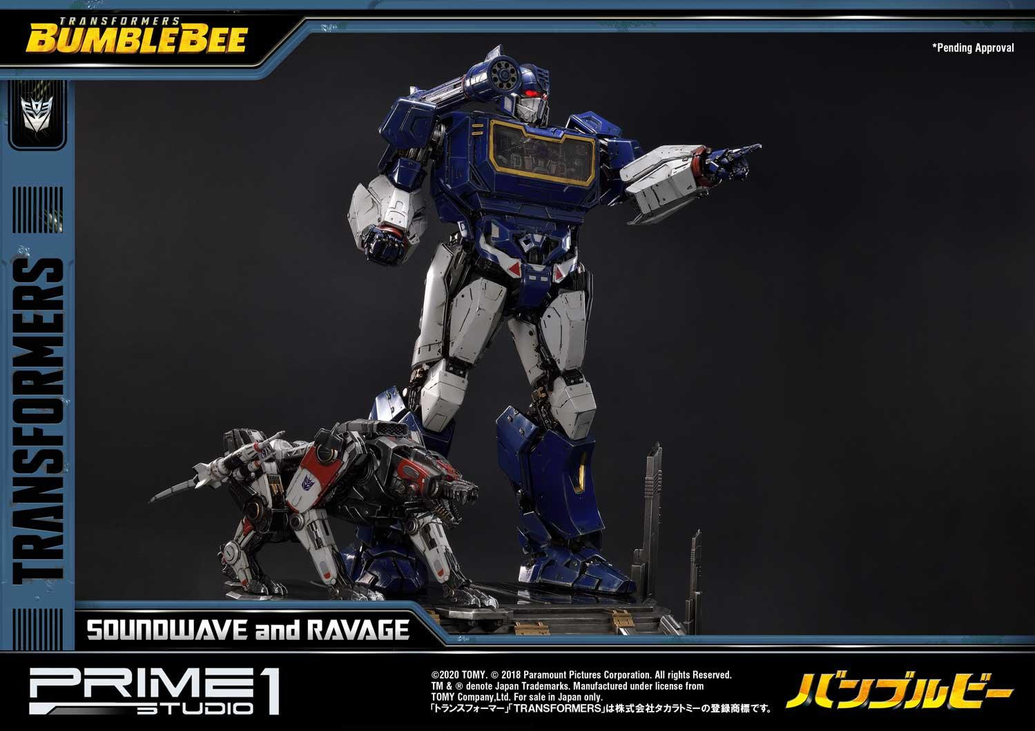 Bumblebee (2018) - Jaguar - Soundwave - Museum Masterline Series  (MMTFM-27) (Prime 1 Studio) photo 22