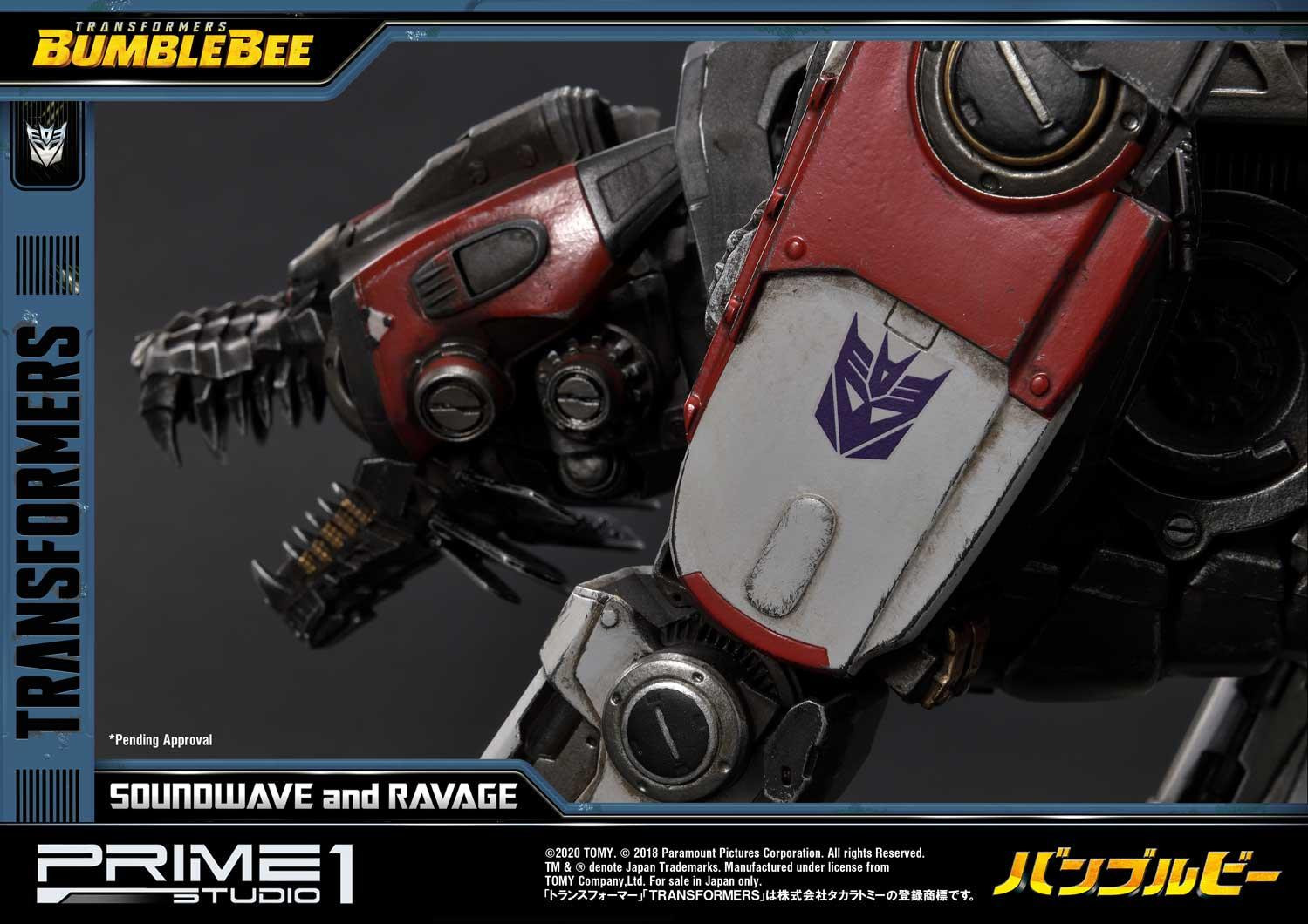 Bumblebee (2018) - Jaguar - Soundwave - Museum Masterline Series  (MMTFM-27) (Prime 1 Studio) photo 25