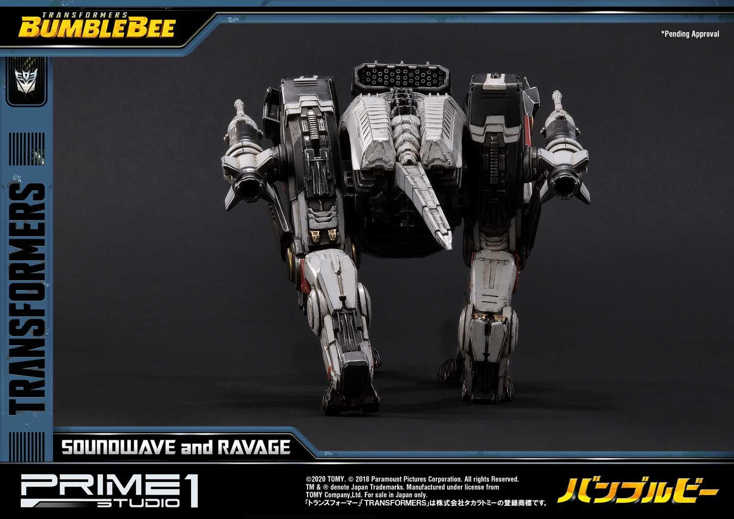 Bumblebee (2018) - Jaguar - Soundwave - Museum Masterline Series  (MMTFM-27) (Prime 1 Studio) photo 27