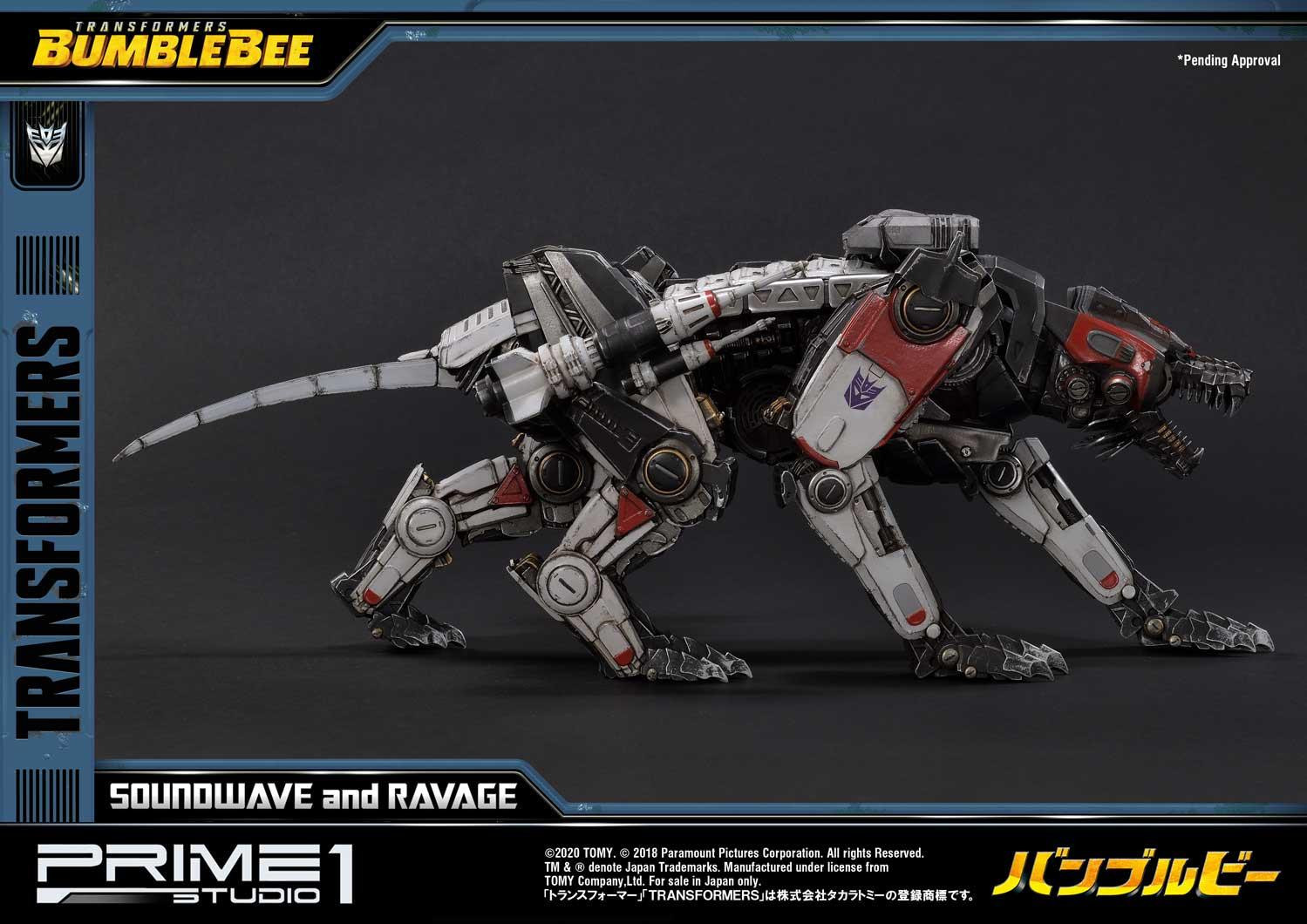 Bumblebee (2018) - Jaguar - Soundwave - Museum Masterline Series  (MMTFM-27) (Prime 1 Studio) photo 29