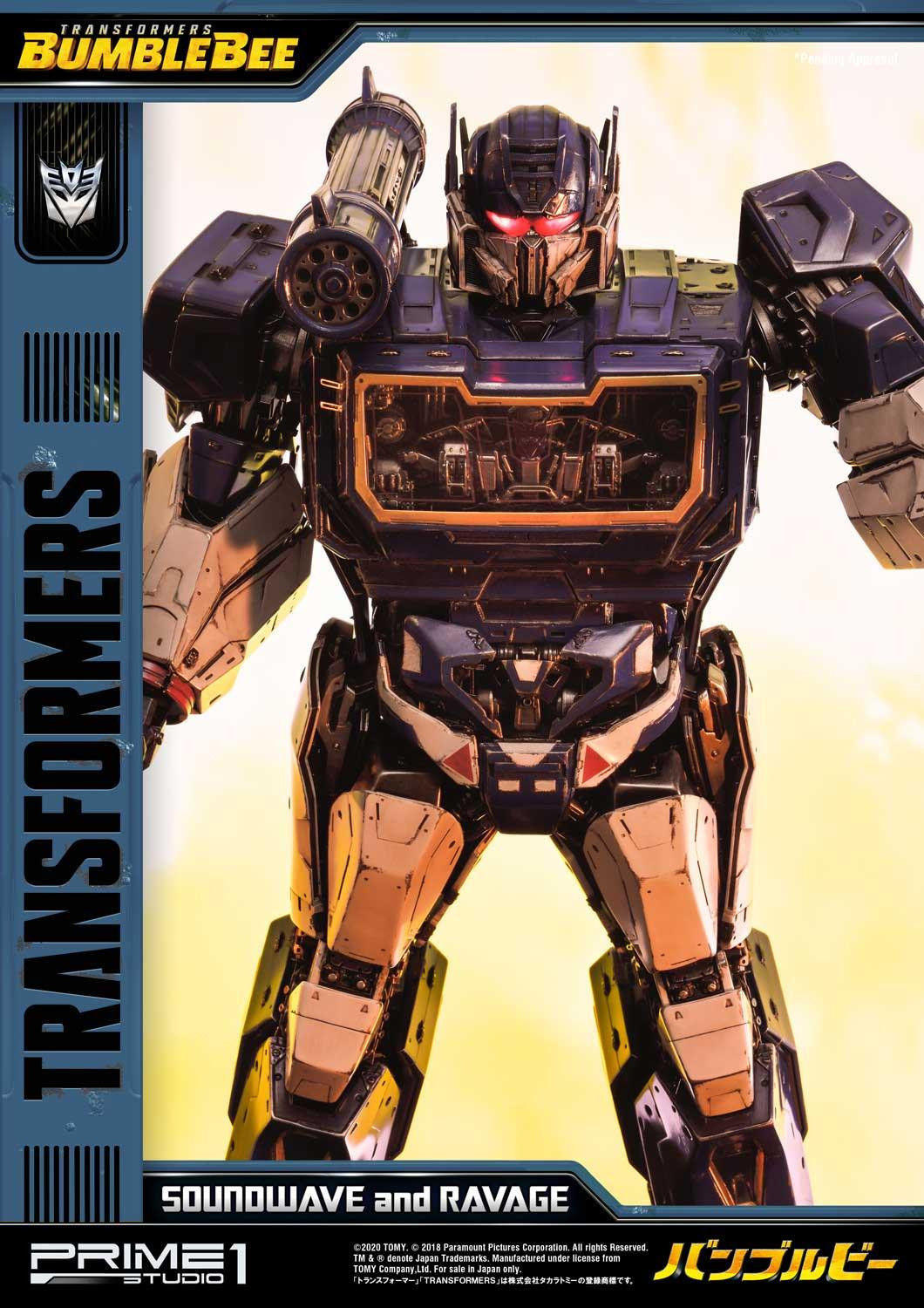Bumblebee (2018) - Jaguar - Soundwave - Museum Masterline Series  (MMTFM-27) (Prime 1 Studio) photo 31