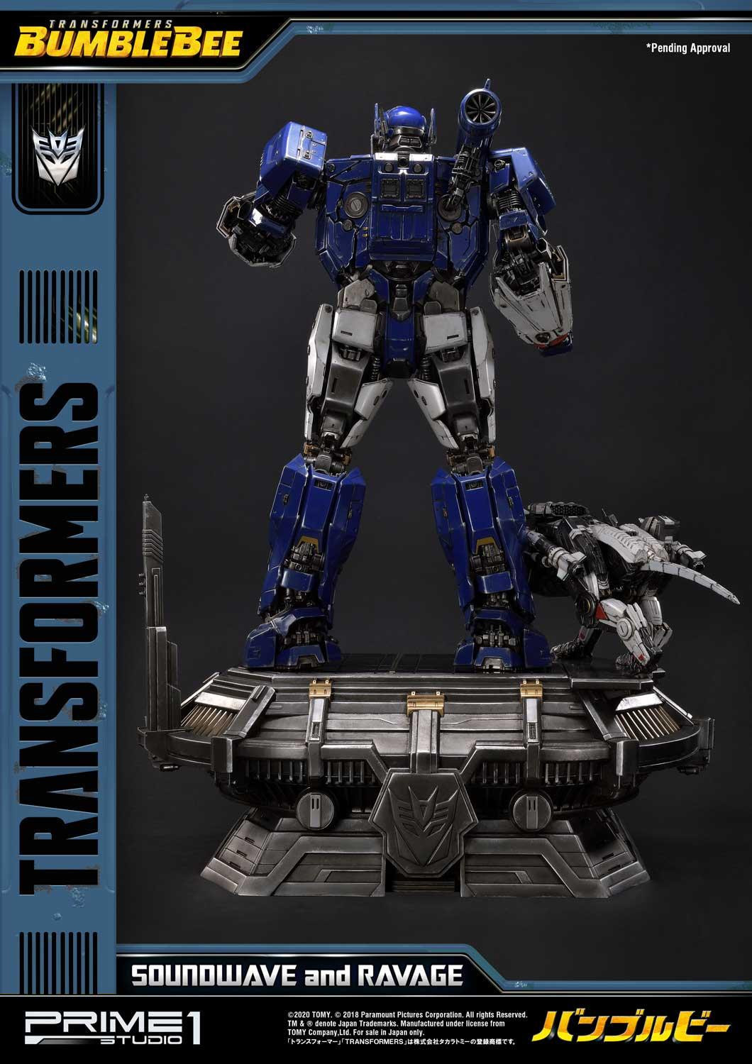 Bumblebee (2018) - Jaguar - Soundwave - Museum Masterline Series  (MMTFM-27) (Prime 1 Studio) photo 35