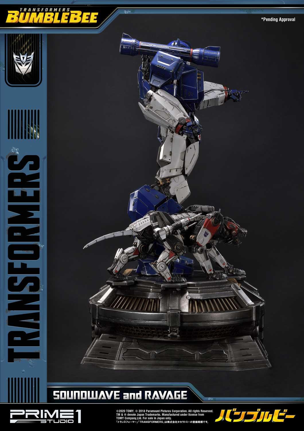 Bumblebee (2018) - Jaguar - Soundwave - Museum Masterline Series  (MMTFM-27) (Prime 1 Studio) photo 36