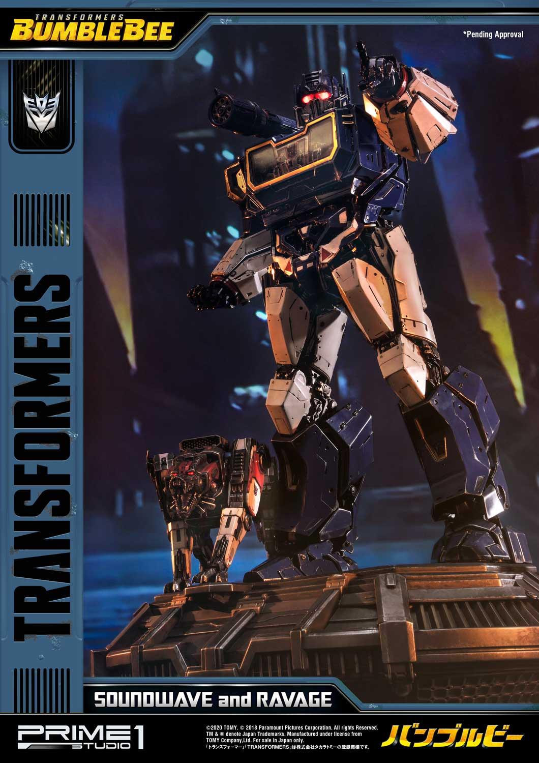 Bumblebee (2018) - Jaguar - Soundwave - Museum Masterline Series  (MMTFM-27) (Prime 1 Studio) photo 38
