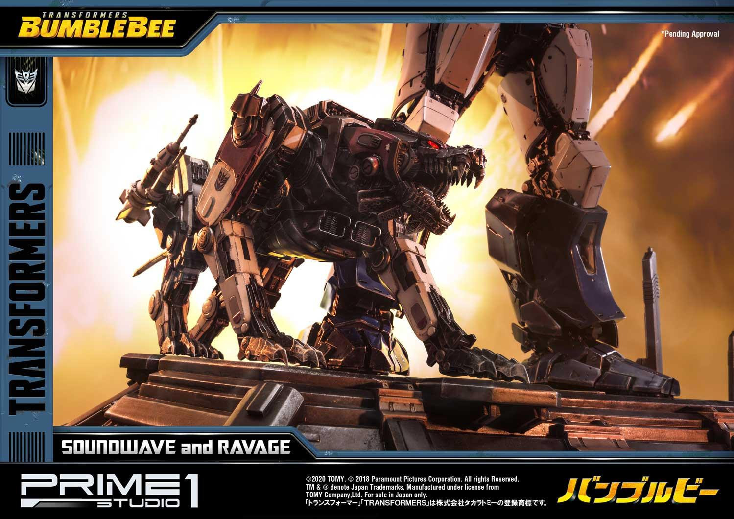 Bumblebee (2018) - Jaguar - Soundwave - Museum Masterline Series  (MMTFM-27) (Prime 1 Studio) photo 40