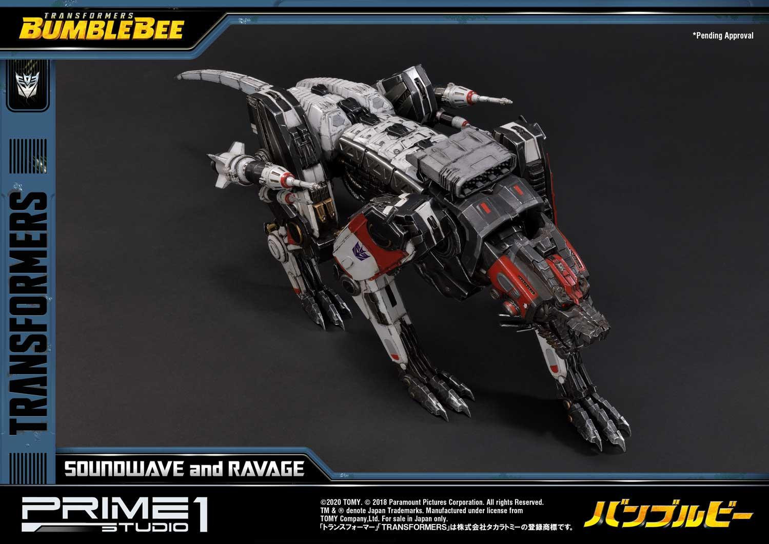 Bumblebee (2018) - Jaguar - Soundwave - Museum Masterline Series  (MMTFM-27) (Prime 1 Studio) photo 42