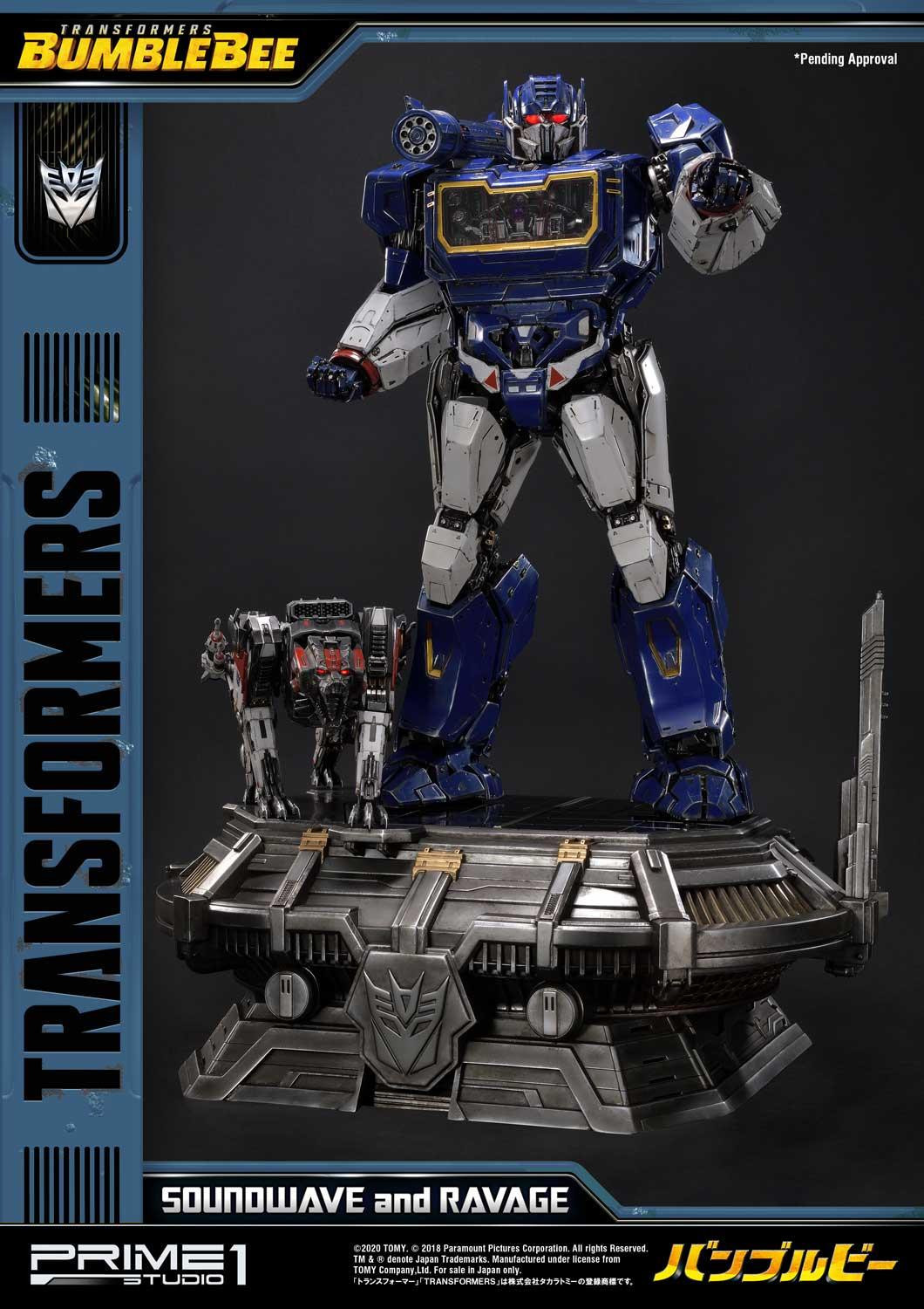 Bumblebee (2018) - Jaguar - Soundwave - Museum Masterline Series  (MMTFM-27) (Prime 1 Studio) photo 47