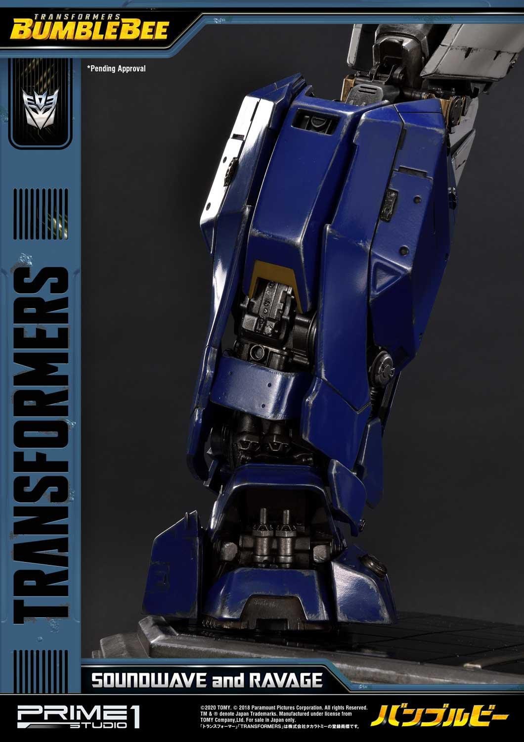 Bumblebee (2018) - Jaguar - Soundwave - Museum Masterline Series  (MMTFM-27) (Prime 1 Studio) photo 49