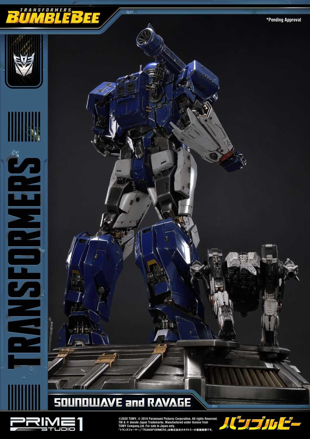 Bumblebee (2018) - Jaguar - Soundwave - Museum Masterline Series  (MMTFM-27) (Prime 1 Studio) photo 52