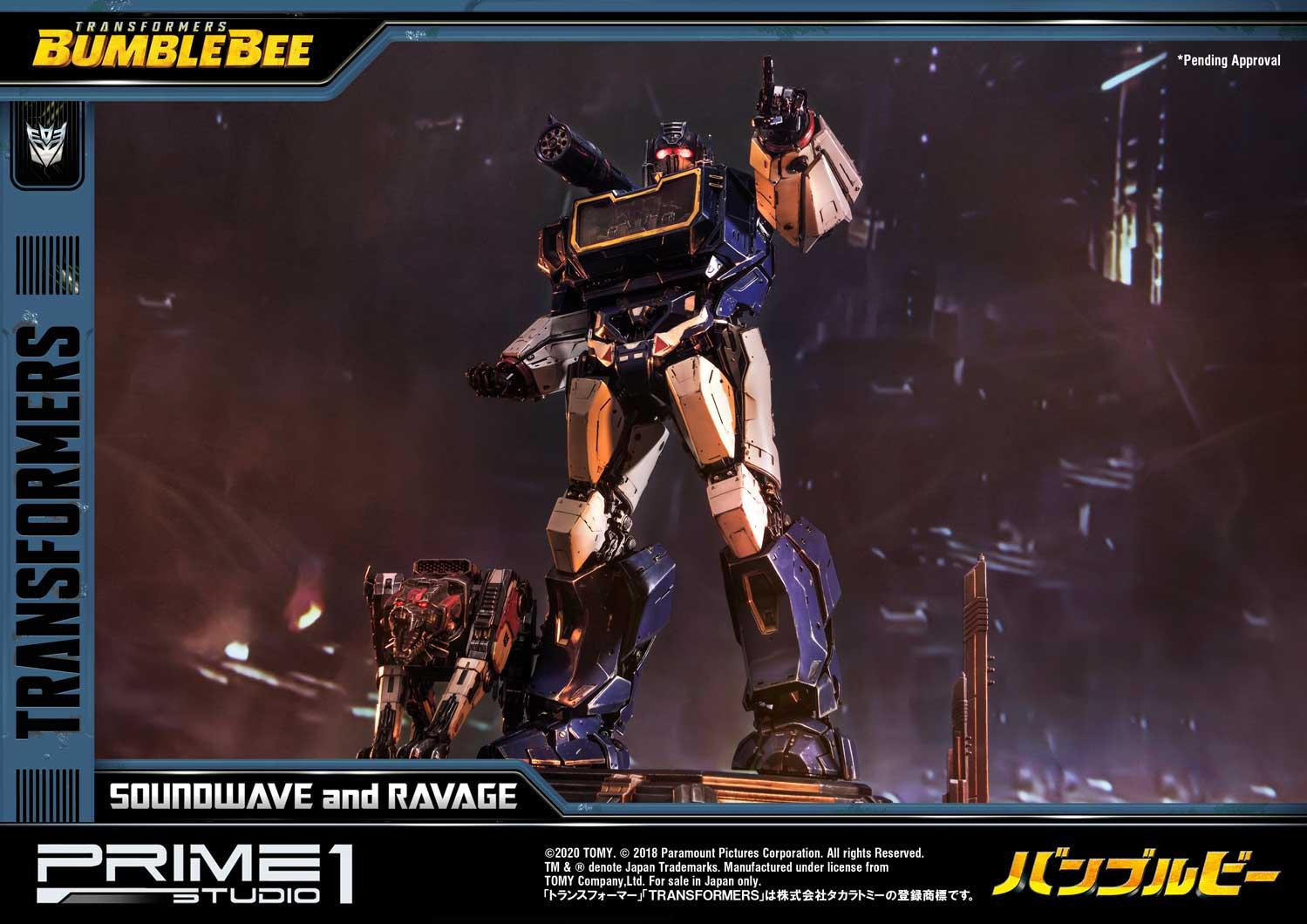 Bumblebee (2018) - Jaguar - Soundwave - Museum Masterline Series  (MMTFM-27) (Prime 1 Studio) photo 53