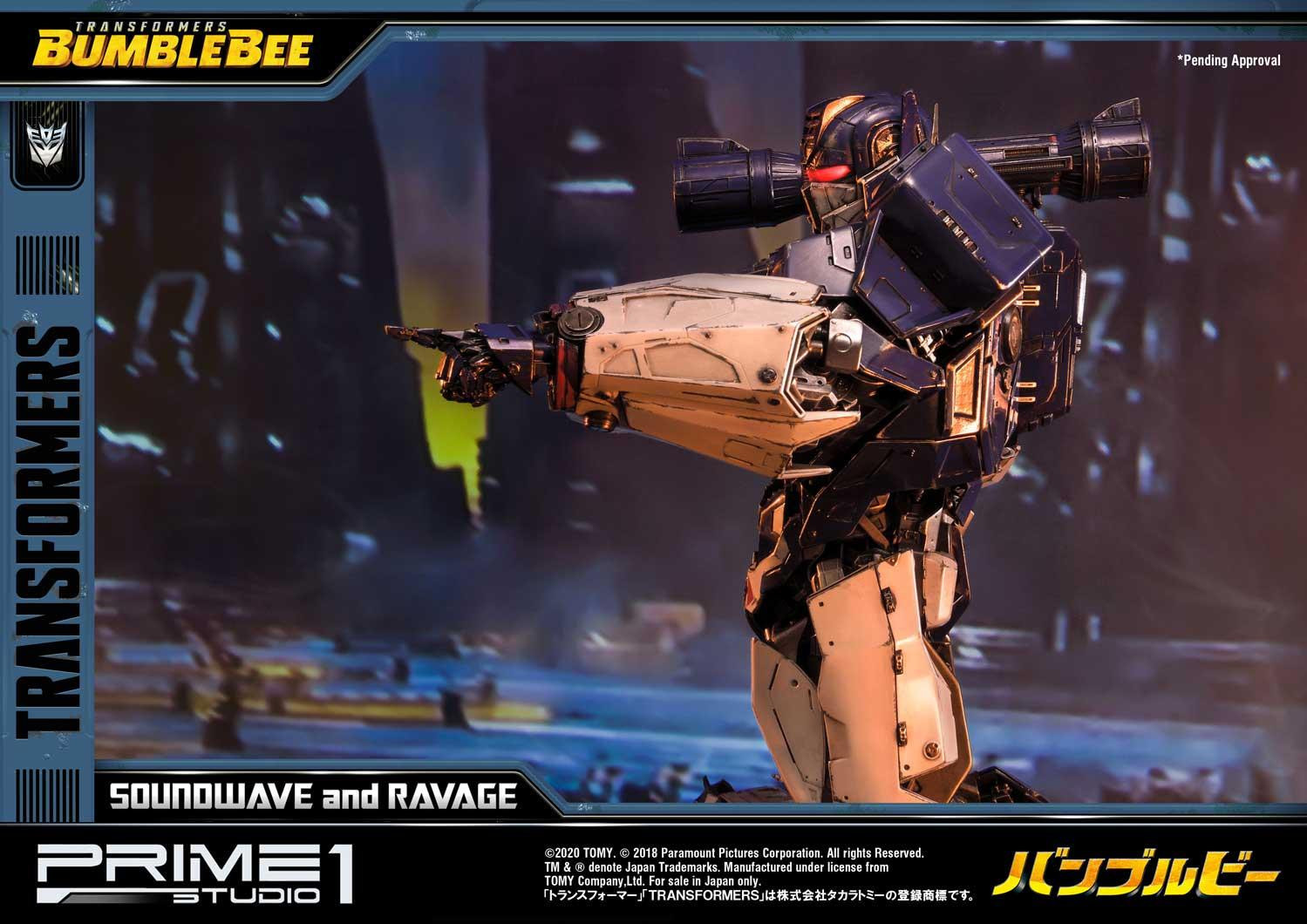 Bumblebee (2018) - Jaguar - Soundwave - Museum Masterline Series  (MMTFM-27) (Prime 1 Studio) photo 55